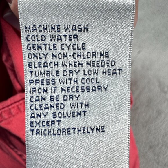 Jones New York Country Red Denim Jacket Women’s L Cotton Button Front - Picture 4 of 16